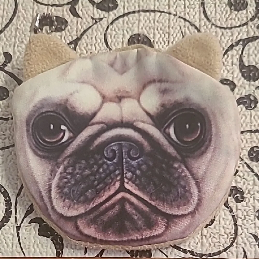 Pug Face Coin Purse